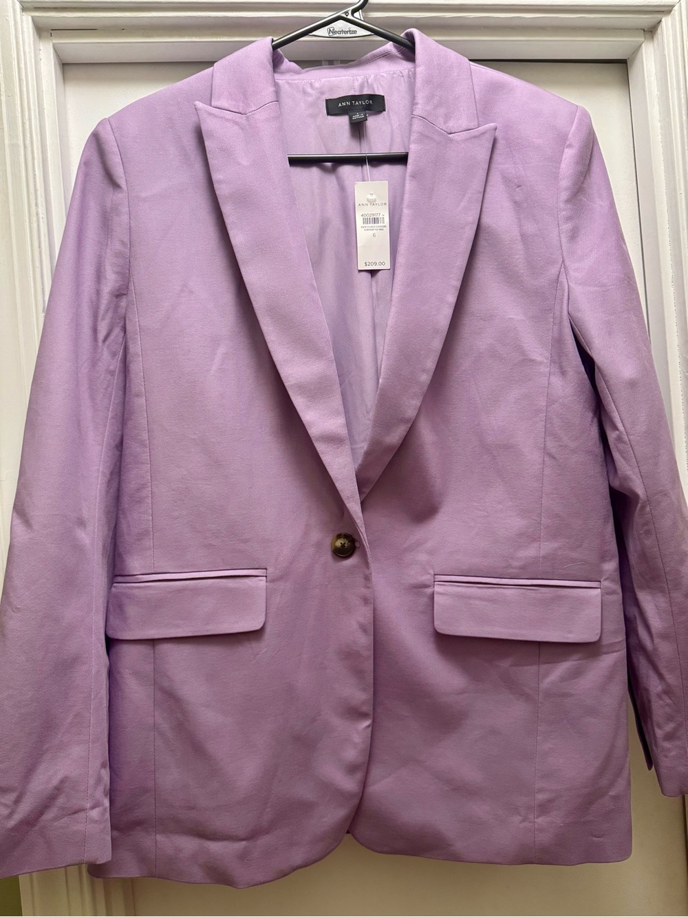 NWT Ann Taylor Longline Blazer Size 6